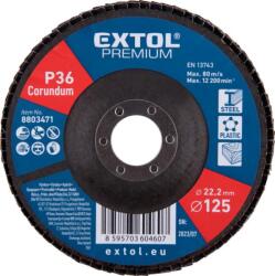 Extol Kotouč lamelový šikmý korundový, průměr 125 mm, P36 8803471 (8803471)