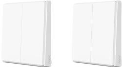 Intelligens falkapcsoló, Zigbee vezeték nélküli, nincs semleges, 2xWireless 2 Key D1