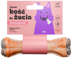 Brit AZANKI Ló rágócsont szarvasbőrből - M/L 17cm10 cm