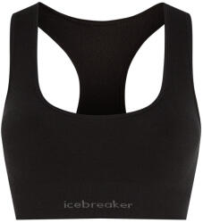 Icebreaker Women Merino Blend 260 ZoneKnit Seamless Bra Размер на сутиена: L / Цвят: черен