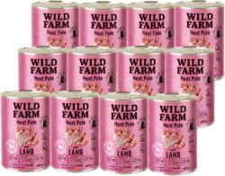  Wild Farm WILD FARM Pate bárányhússal 12x400g - gluténmentes macskaeledel
