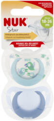 Nuk Star szilikon cumi 18-36hó 2 db (fiú)