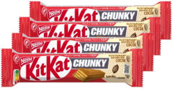 KITKAT Chunky kakaós-krémmel töltött ostya tejcsokoládéban (4x40 g) - Szavatossági idő: 2027.02. 27