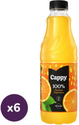 Cappy 100% narancslé gyümölcshússal (6x1 liter)