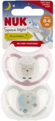 Nuk Space night cumi 0-6 hó 2 db (lány) (182265)