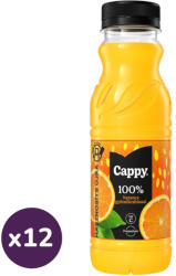 Cappy 100% narancslé gyümölcshússal (12x330 ml)