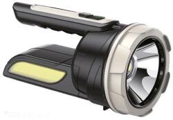 Kobi LED újratölthető zseblámpa 2xLED/3W/5V 210 lm 1200 mAh fekete 004131 (KB0588)