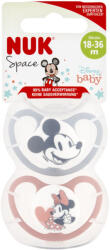 Nuk Space játszócumi Minnie & Mickey 18-36 hó 2 db (lány) (182183)