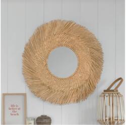 Atmosphera - Fali tükör AEL átm. 80 cm nád 182053 (P6721)