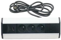 FK technics Sarki aljzatsín 3x 230V + USB-A 3, 1A + USB-C 15, 5W 230V 4739533 (FK0223)