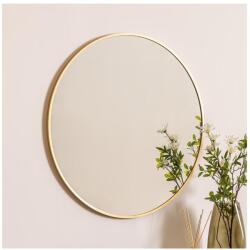 Atmosphera - Fali tükör ALICE átm. 70 cm arany 205600 (P6717)