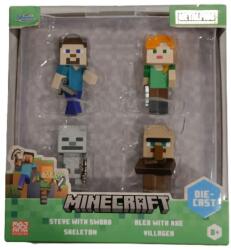 Jada Toys Figurine Jada Minecraft 2.5", set de 4 (36266314R00) Figurina
