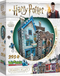 Wrebbit Puzzle 3D WREBBIT Harry Potter: Magazinul de baghete al domnului Olivander și Scribbulus 295 piese