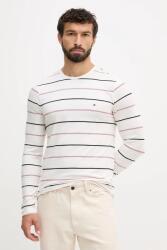 Tommy Hilfiger hosszú ujjú fehér, mintás, MW0MW41379 - fehér XXL