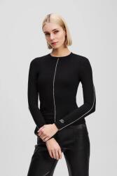 KARL LAGERFELD hosszú ujjú fekete, A3W17007 - fekete S