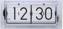 NeXtime Ceas de masă Big Flip Clear transparent (5209TR)