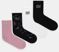 HUGO zokni 4 pár fekete, 50546396 - fekete 36-42