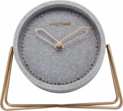 NeXtime Ceas de masă Cross Table gri (5204GS)