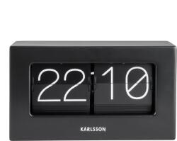 Karlsson Ceas Boxed Flip 20, 5 cm negru mat (KA5620BK)
