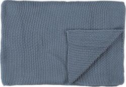 Marc O'Polo Pled Nordic Knit 130 x 170 cm gri albastru din bumbac organic (730132-4911-003)