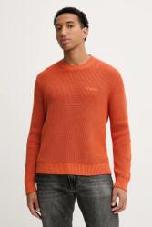 Tommy Hilfiger pamut pulóver narancssárga, DM0DM22098 - narancssárga M