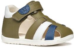 Geox gyerekszandál bőrből - zöld 18