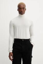 HUGO BOSS gyapjú pulóver - bézs XL - answear - 33 990 Ft