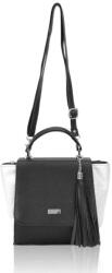 ZELLIA Női Kézi-Oldaltáska Zvn22031 Fekete-Ezüst - Rimini - Kis Méret - (ZLK-zvn22031-02885216)