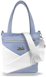 ZELLIA Női Válltáska 25026 Baba Kék-Fehér (ZLK-25026-40097510)