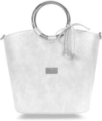 ZELLIA Női Kézitáska Zvn22030 Ezüst - Shiny Waves - (ZLK-zvn22030-66920397)