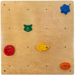 DUVLAN négyzet alakú mászófal 71x71 cm Szín: natural (8073-1756)