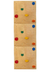 DUVLAN mászófal 213x71 cm - Szett Szín: natural (8074-1756)