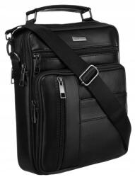 ZELLIA Rovicky Férfi Bőr Oldaltáska R-13205-L-3884 Black - Fekete (ZLK-r13205l3884-blac-52826481)