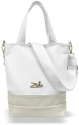 ZELLIA Női Válltáska/Kézitáska 21026 Fehér-Beige (ZLK-21026-70110654)