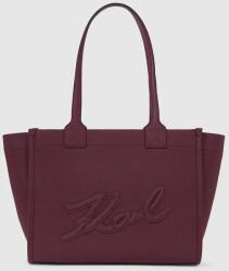Karl Lagerfeld kézitáska - burgundia Univerzális méret - answear - 67 990 Ft