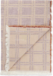 Elvang Pătură Dahlia, 130 x 180 cm, violet-bej (50005-LP)