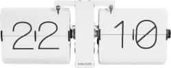 Karlsson Ceas tip flip No Case alb (KA5602WH)