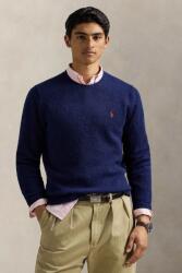 Ralph Lauren gyapjú pulóver bézs, 710918805 - sötétkék M