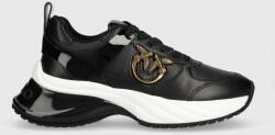 PINKO bőr sportcipő SS0027 P025 Z99 - fekete Női 41