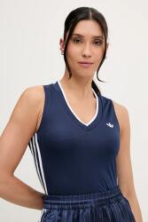 Adidas top V-Neck sötétkék, KD2280 - sötétkék L