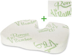  Romeo MEMORY BAMBOO ortopéd ülőpárna + tartalék huzat
