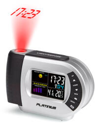  Platinium Ébresztőóra időjárás állomással és projektorral RS5012LBTC