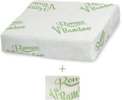 Romeo MEMORY BAMBOO magasított ülőpárna 45 x 45 x 10 cm + tartalék huzat
