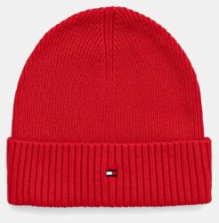 Tommy Hilfiger sapka kasmír keverékből sárga, AM0AM12796 - piros Univerzális méret