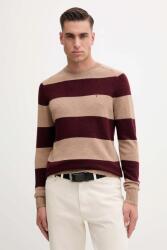 Tommy Hilfiger pulóver könnyű, barna, MW0MW36535 - barna XL