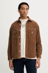 Tommy Hilfiger kordbársony ing galléros, barna, relaxed, DM0DM22016 - barna XXL