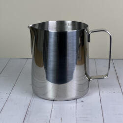  Rozsdamentes acél tejkiöntő kanna 350ml ezüst