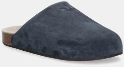 adidas Originals papucs velúrból Adimule - kék Női 40.5