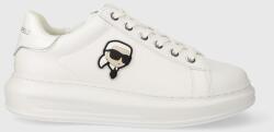 KARL LAGERFELD bőr sportcipő KAPRI - fehér Női 35 - answear - 50 990 Ft