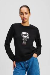 KARL LAGERFELD pamut melegítőfelső - fekete XL - answear - 45 990 Ft